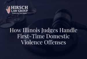 How Illinois Judges Handle First-Time Domestic Violence Offenses - Hirsch Law Group